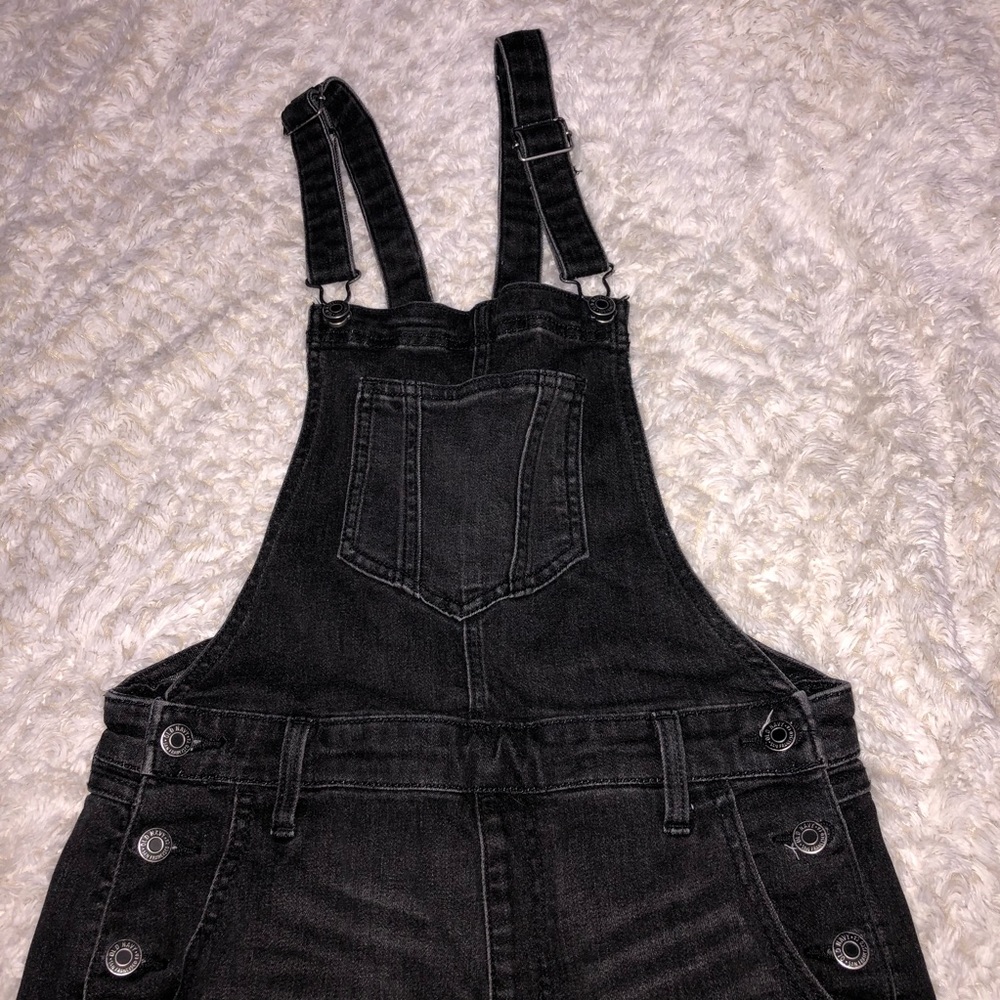 Grey Old Navy Overalls